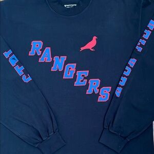 Staple Black Long Sleeve Rangers Long Sleeves TEE